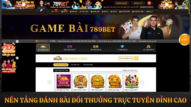 Game Bài 789BET – Nền Tảng Đánh Bài Đổi Thưởng Trực Tuyến Đỉnh Cao 5 Game bài 789BET thế giới trực tuyến đầy hấp dẫn
